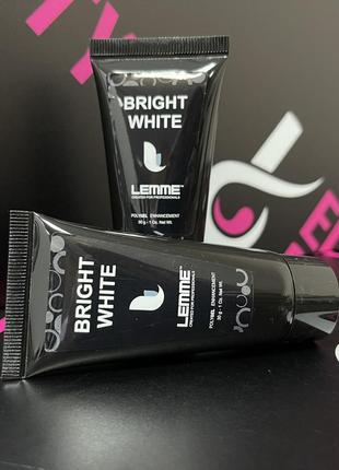 Lemme Bright White полигель (акригель) ярко-белый, 30 мл