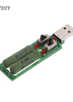 Нагрузочный резистор тестер USB до 3А