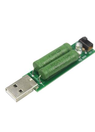 Нагрузочный резистор тестер USB до 2А