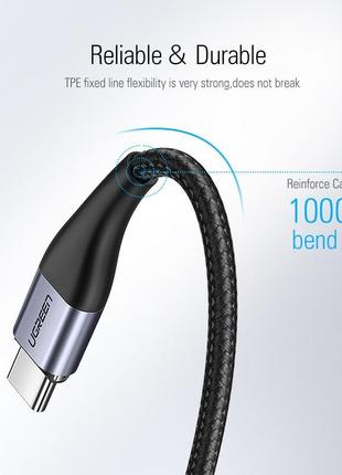 Ugreen Magnetic USB Cable кабель магнитный USB TYPE C 1 метр в...