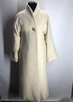 Пальто халат шерсть (ж39-077)