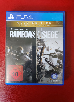 Игра диск Tom Clancy's Rainbow Six : Siege GOLD Edition PS4 / PS5