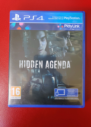 Игра диск Hidden Agenda PS4 / PS5