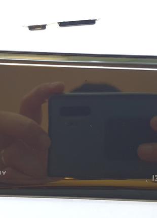 Крышка задняя Huawei P Smart 2019 Midnight Black со стеклом ка...