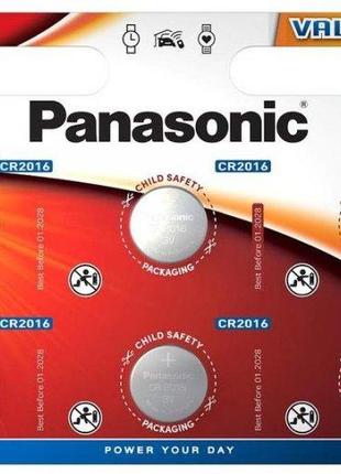 Батарейка Panasonic LITHIUM CR2016 3V (6 шт на блістері)