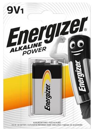 #Батарейка #ENERGIZER ALKALINE POWER – #9V_#6LF22_#6LR61_#Крона