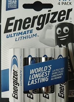 #Батарейка #ENERGIZER Ultimate Lithium AA/L91/FR6 1.5V