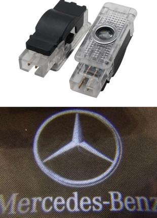 Подсветка двери Mercedes W203, W208, W209