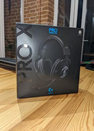 Бездротові навушники Logitech G PRO X Wireless LIGHTSPEED Black