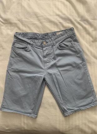Мужские джинсовые голубые шорты Denim&Co Размер 34