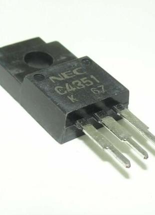 Транзистор C4351 2SC4351 TO-220F NEC DARLINGTON refurbished