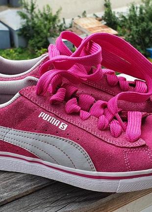 Жіночі рожеві кросовки-кеди puma s оригінал, 38 розмір, 24см
