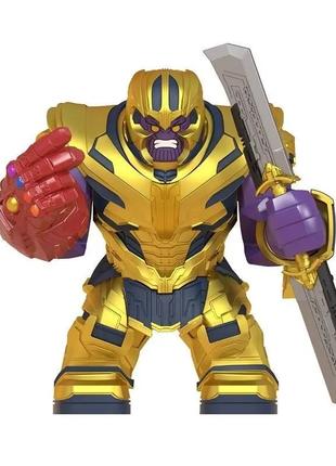 Фигурка Танос c мечём война бесконечности Марвел мстители к лего