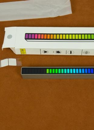 Графічний, еквалайзер, LED Bar, LED D08-RGB