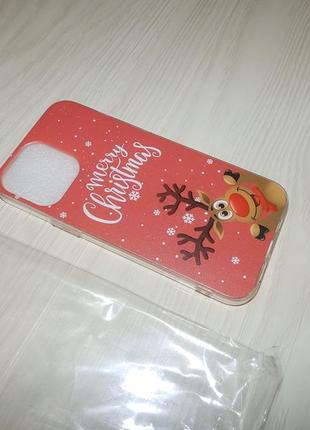Чехол для  apple iphone 13 pro max merry christmas