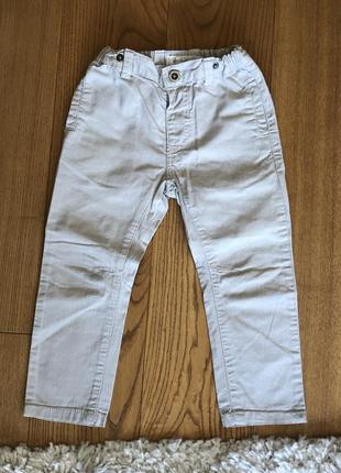 Легкі штани джинси на літо хлопчику розмір 98 на поясі є утяжки