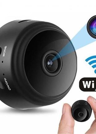 Мини Камера ip Видеонаблюдение Wi-Fi FullHD 1080 Action Camera...
