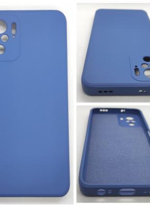 Силиконовый бампер чехол для Xiaomi Redmi Note 10 4G