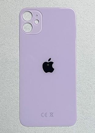 Задняя крышка для iPhone 11 Purple на замену фиолетовая