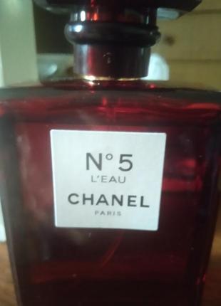 Chanel #5 l'eau red edition