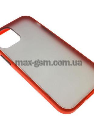 Накладка Goospery Color Apple iPhone 12/12 Pro (6.1") red