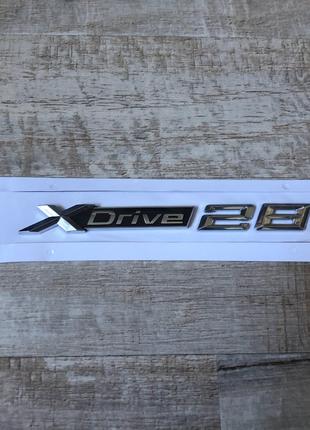 Шильдик Емблема Напис БМВ BMW, XDrive 28i, X1, X2, X3, X4, X5,...