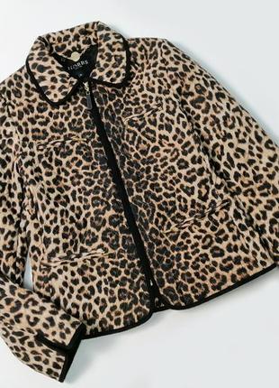 Стильная куртка жакет  в леопардовый принт hobbs