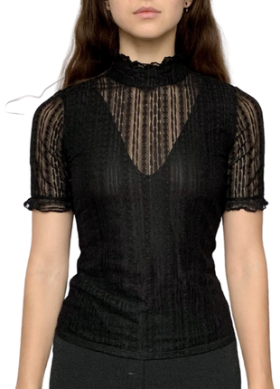 Reserved жіноча блузка з мереживом, s
