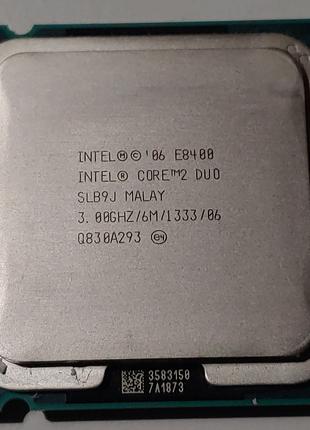 Процессор сокет 775 Intel Core 2 Duo E8400 3.0ГГц 6M 1333МГц