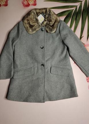 Стильне пальто для дівчинки Primark 4-5 років