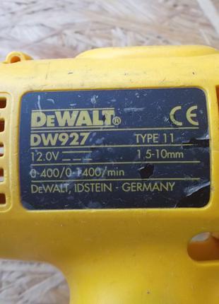 Запчасти на шуруповерт DeWalt DW927 Type 11