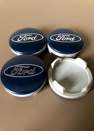 Колпачки заглушки на литые диски Форд Ford 54мм 6M21-1003-AA