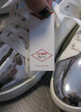 Кеды lee cooper erwood white/silver