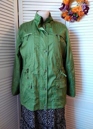 Куртка ветровка дождевик зеленая 🌿🍃🌱от  world of wissmach