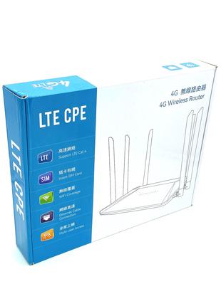 Стационарный беспроводной WI-FI роутер LTE CPE 4G to Wi-Fi to ...