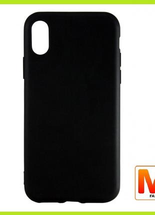 Чехол Silicone Case Graphite iPhone XR Black