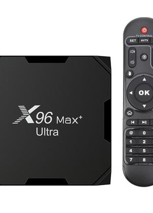 Смарт ТВ приставка X96 MAX Plus Ultra 4/32Gb андроид приставка...