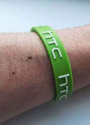 Браслет фірмений на руку HTC (зелений)