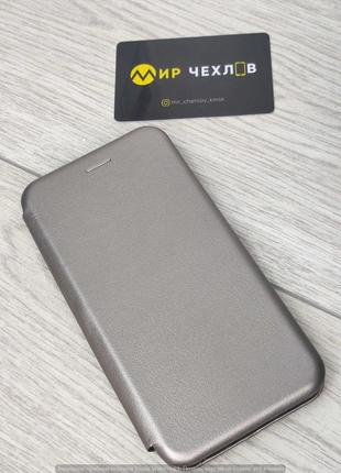 Чохол Xiaomi Note 8 книжка silver 73294
