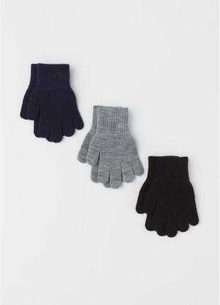 Перчатки рукавицы рукавички варежки  h&m акрил