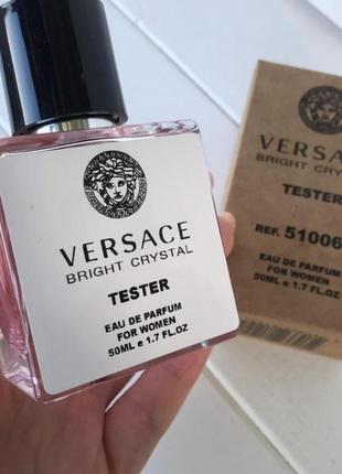Тестер парфюм концентрат 50мл, versace bright crystal