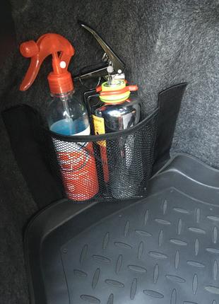 Сітка органайзер в багажник авто 45x20 см (одинарна)