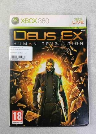 Игра для приставок компьютера Б/У Deus Ex: Human Revolution Xb...