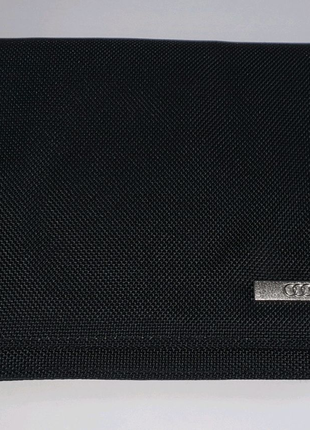 Оригинальный текстильный чехол (папка, сумка) Audi чёрного цвета