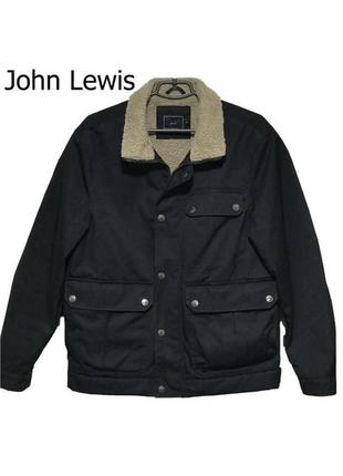 John lewis оригинальная утепленная куртка шерпа  48/m р.