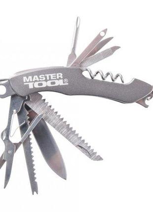 Мультитул "Швейцарський ніж" MasterTool GM 14-в-1, Арт.: 79-0125