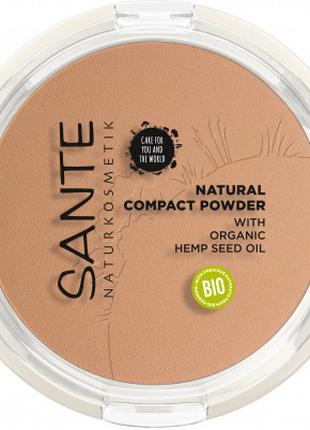 Пудра для лица Sante Natural Compact Powder 03 - Warm Honey 9 ...