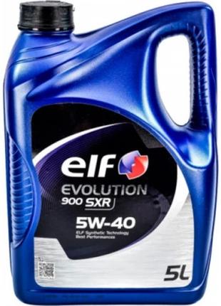 Моторное масло ELF EVOL.900 SXR 5w40 5л. (4370)