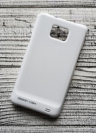 Чехол Samsung i9100 i9105 Galaxy S2 накладка для телефона белый