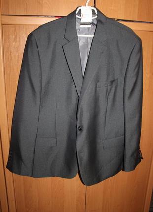 Пиджак мужской серый 58р c&a